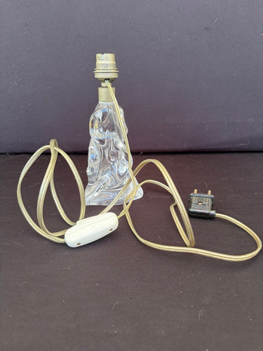 Pied lampe cristal - en,