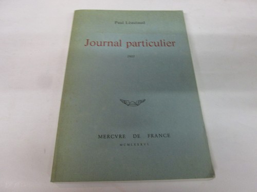 Paul leautaud journal - paul,