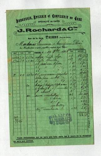Thiers epicerie - thiers, (63)