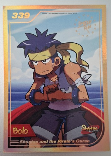 Shantae trading card bolo - card,