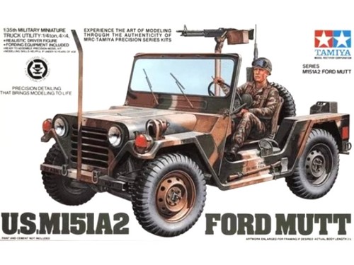 Tamiya m151a2 mutt 35 - -, 1/35