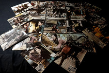 LE DERNIER TRAIN DE GUN HILL Kirk Douglas jeu 20 photos lobby cards western 1959