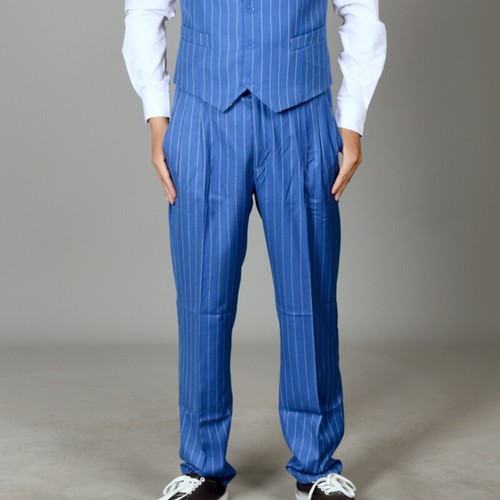 Hommes bouffant rayé costume - hommes,