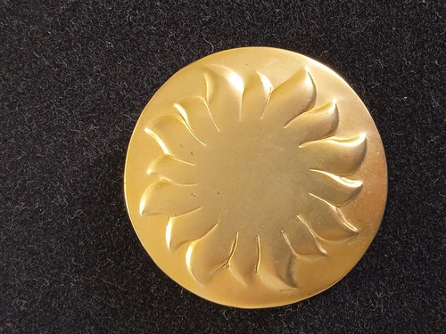 Broche souleiado métal - souleiado, en