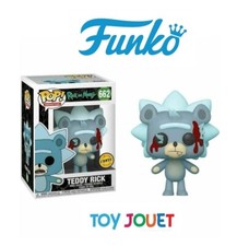 FUNKO POP 662 Teddy Rick * Rick & Morty * CHASE Edition