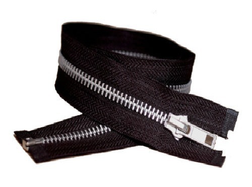 Ykk zip noir - ykk, dents