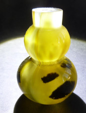 TABATIERE / Snuff bottle CHINE EN AGATE double gourd chinese 19eme 19th c