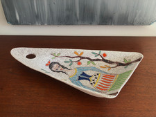 COUPE TRIANGULAIRE, VIDE POCHE EN CÉRAMIQUE, ITALY 8072, FRATELLI FANCIULLACCI ?