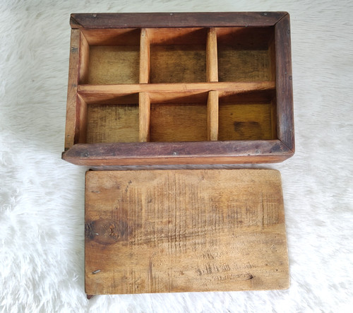 Boîte épices bois - À,