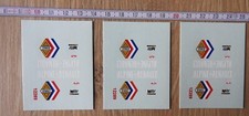 3 DECALCOMANIES ALPINE RENAULT