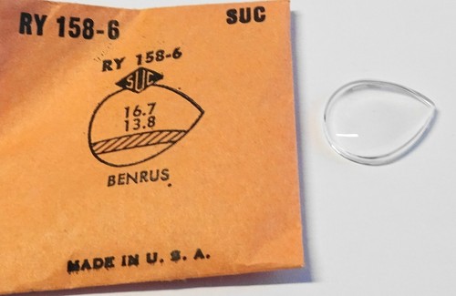 Verre montre benrus - verre,
