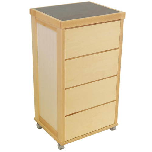 Chariot peu encombrant bois - chariot,