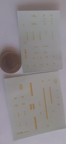 Decals decalcomanie déco 87 - decals, 1/87