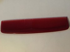 peigne à cheveux poche plastique 14 à18cm accessoire coiffure homme femme enfant