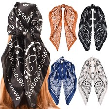 4 Pack Foulard Carré Soie