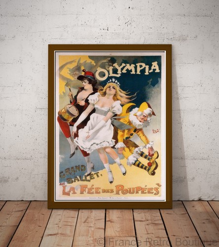 Affiche poster cabaret la - ,