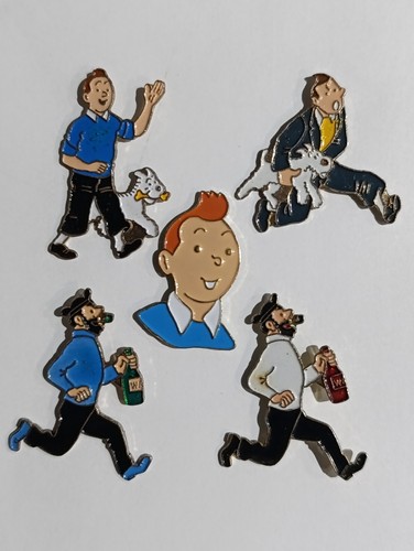 Lot pin tintin - pin's, milou