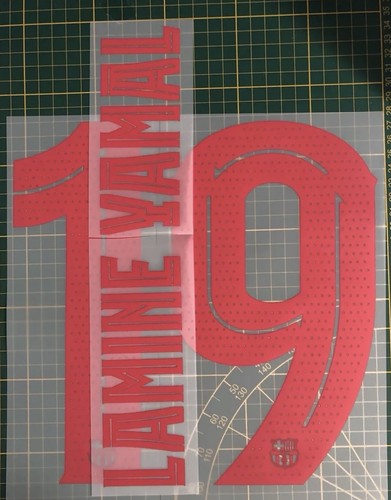 Flocage lamine yamal - flocage,