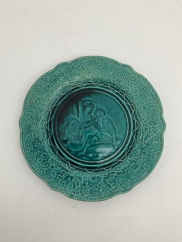 Faïence rubelles assiette - faïence,