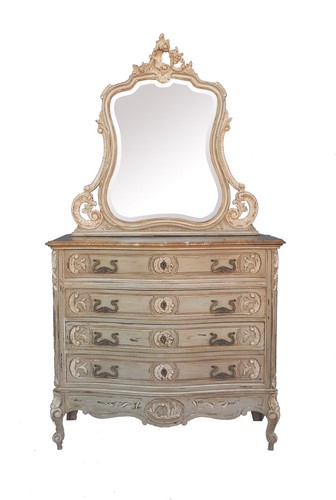 Commode coiffeuse style - commode, de