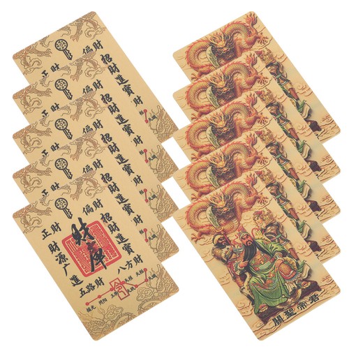 Lot cartes amulettes - de, 10