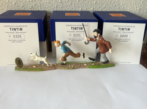 Tintin figurines - tintin,