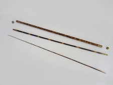 Canne de Marche à Système Canne à Pêche en Bambou début XXème