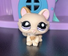 Authentic Littlest Pet Shop #1444 Crouching Kitty Kitten Cat  LPS