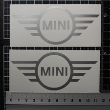 MINI Decal Silver 2 Pieces