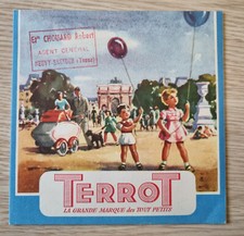 catalogue publicitaire d'époque TERROT landaus type DAUMONT AERO LANDAU ANGLAIS