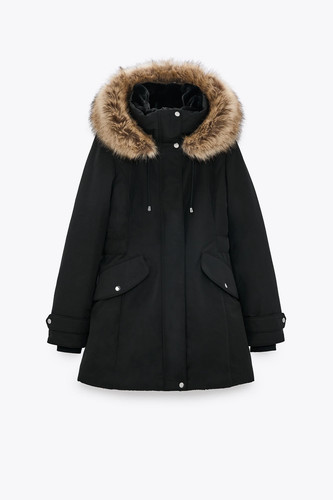 Parka zara sorona dupond 40 - zara,