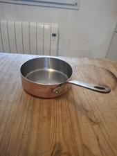 Sauteuse cuivre inox Mauviel Villedieu made in France