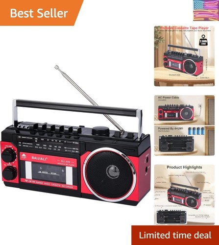 Portable cassette player with - portable,