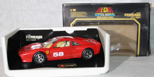 Ferrari gto 1984 burago - -,