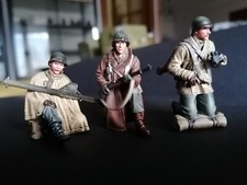 FIRST LEGION - World War II Battle of the Bulge - Lot de 3 figurines