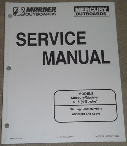 Manuel service moteur 4 - service, du