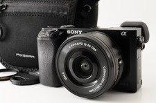 Ver 35 langues Sony Alpha A6000 noir 16-50 mm 【S/C 489 ! MINT w/Case】JAPAN #157
