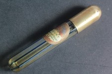 Ancien petit flacon à parfum verre soufflé (74539)