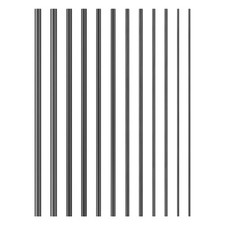  12 Pcs Tige En Fibre De