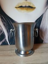 SEAU A CHAMPAGNE GLACE ORFEVRE JEAN COUZON EN INOX