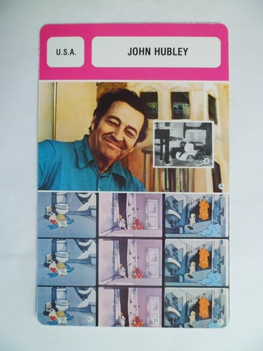 Carte fiche cinema john - carte,