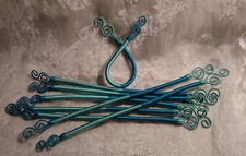 DéCO TABLE PASSEMENTERIE Marocaine  3 - 8 RONDS SERVIETTE Turquoise/Canard NEUFS