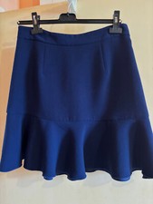 TARA JARMON petite jupe bleu marine talle 38 / 40