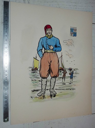 Planche chromo 1955 - 1955, societe