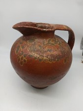Cruse pot terre cuite faïence - pot,