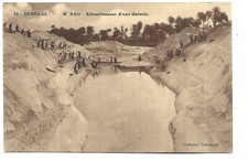 SENEGAL  M BAO  AFFOUILLEMENT D UNE GALERIE