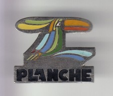 RARE PINS PIN'S .. ANIMAL OISEAU BIRD TOUCAN TUCAN WINDSURF SURF PLANCHE ~DD