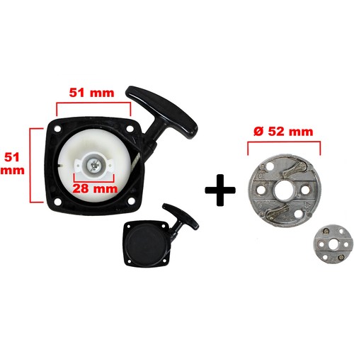 Lanceur avec cloche pour