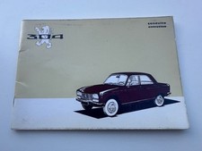 PEUGEOT 304  Notice Manuel