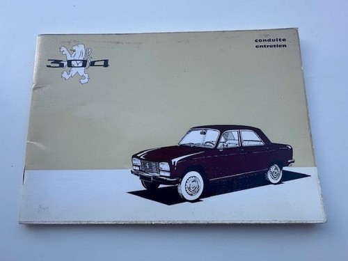 Peugeot 304 notice manuel - peugeot,